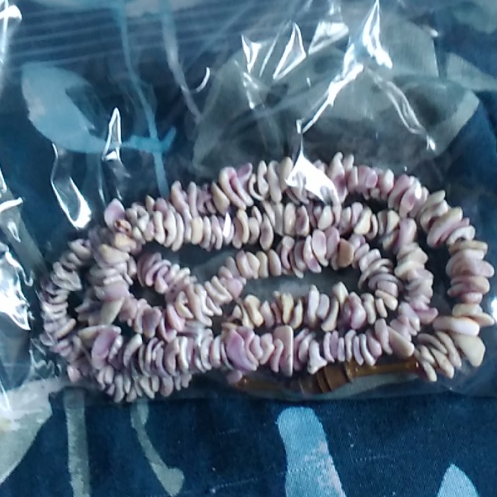 purple necklace